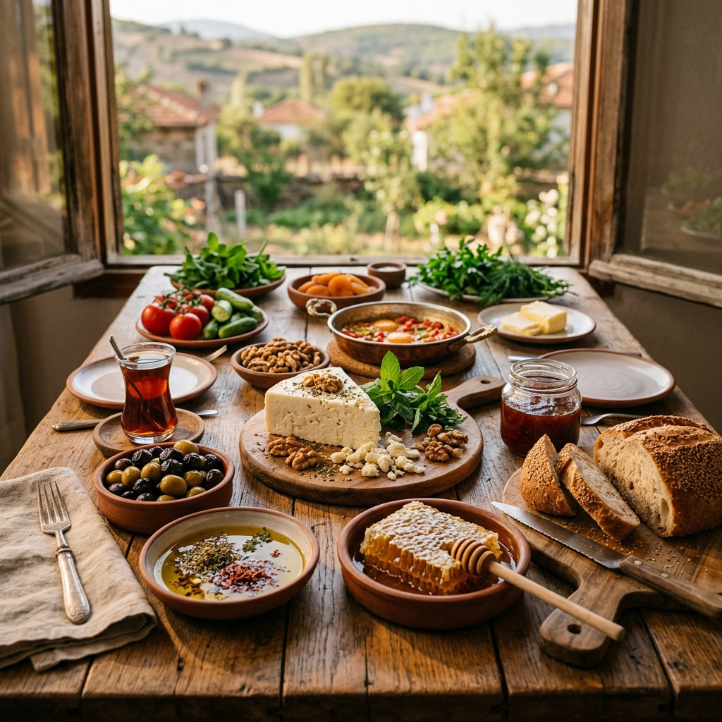 Doğal Köy Kahvaltısı